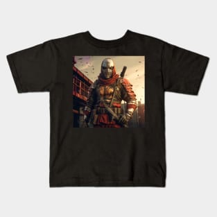 Middle-Ages soldier Kids T-Shirt